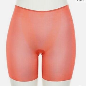 SPANX Skinny Britches Mid Thigh Shaper 901 (M, Tangerine) New with tags NWT